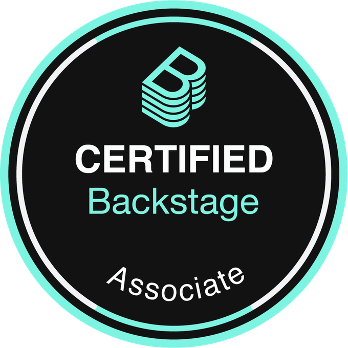 Certified Backstage Associate - CBA